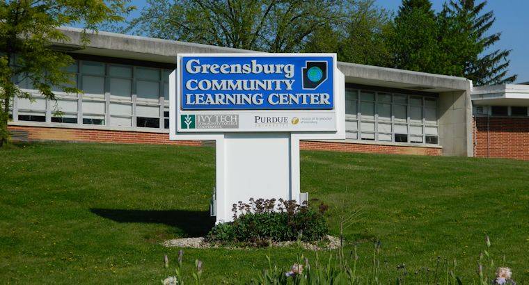 Greensburg Learning Center Sign